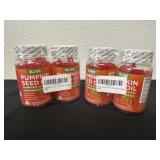 New pumpkin seed oil gummyï¿½s, 3000 MG two sets