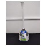 New Clorox pro maxx toilet plunger and caddy