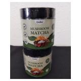 Two new mushroom matcha 3.52 Oz