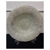16ï¿½Akcam Silverina handmade glass bowl  with