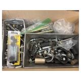 Group of bolts and nuts