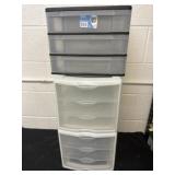 3 Misc Storage Organizer Totes