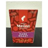 New box of Julius meinl dark roast coffee