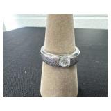 Size 11 CZ stone ring