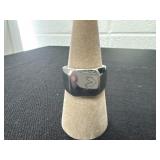 Square signet ring size 11