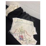 Vintage fabric pieces