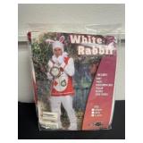 new Size xl white rabbit costume