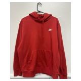 Nike Size L Red Sweatshirt
