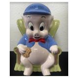 9ï¿½ porky the pig cookie jar