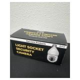 New light socket security camera