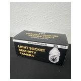New light socket security camera