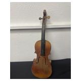 vintage doll-sized wooden violin