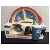 Star war 5pc bamboo fiber dinnerware set