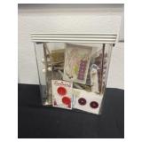 Vintage buttons collected over many