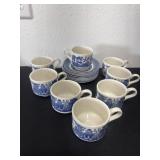 Churchill England Blue Willow 8oz Coffee Tea Mug