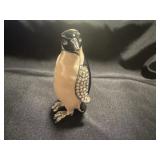 3ï¿½ Vintage Penguins Trinket Treasure Pill Box