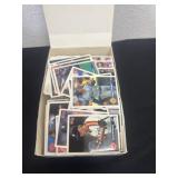 Box of baseball cards