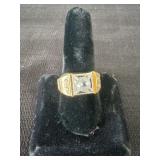 Marked 18kt GE Ring size 10