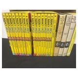 Group of vintage Nancy drew books