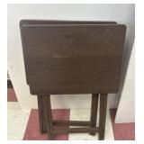 2 Wooden TV Trays