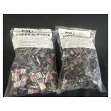 2 bags of amaeica. Flag clip hooks