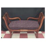 Unique vintage Entry way bench