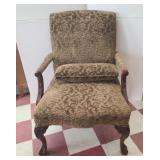 Antique oversized chair