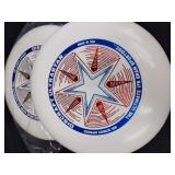 Two new 10-in ultimate 175 g sport disc frisbee