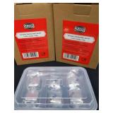 Two new boxes of stainless steel ice cubes. Set