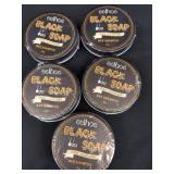 5 new Eelhoe Black Soap bar shampoo bars for hair