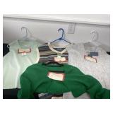 Green open up sweater size small ladies xl