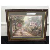 25.5x31.5 Signed and Framed Lilac Morning Art