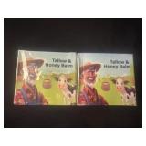 2 New tallow and honey balm