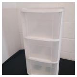 3 Drawer tote on wheels