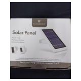 New solar panel.