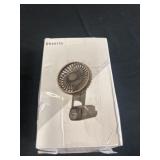 New portable fan.