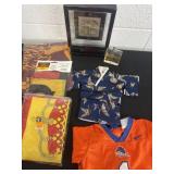 9ï¿½ clock with perfume, and flags and BSU kids