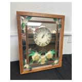 21x17x3 Vintage Decorative Mirror Clock