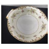 Regal China By Sango Round Serving Dish Gold