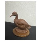 7ï¿½ vintage duck figurine handcrafted by Red Mill