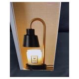 New black candle warmer lamp