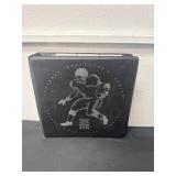 Binder of baseball cards