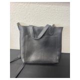 Leather black purse.