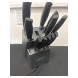 Farberware knife block some knifes