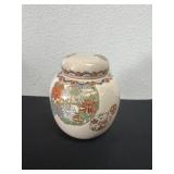 7ï¿½ Japanese Satsuma ware ginger jar