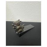 cast iron mouse door stopper