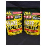 Two new bags of snake repellent all natural