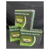 New clean air cabin air filter