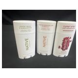3 native deodorant