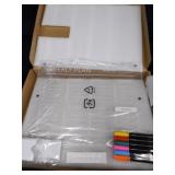 New 14x11 plastic weekly planner